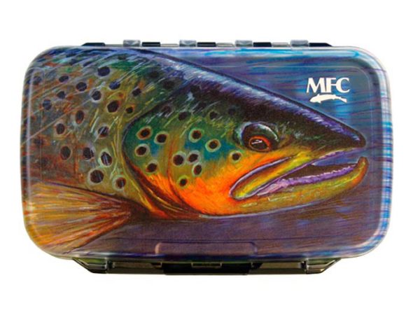 MFC Waterproof Fly Box: Brown Trout